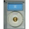 Image 2 : CCCS Graded 2006 Canada $1 Coin - .05 Troy oz .9999 Gold, Louis D'or Mirliton, UHC PF-69