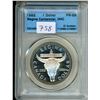 Image 1 : CCCS Graded 1982 Canada $1 Coin - Regina Centennial, UHC PR-68