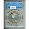 Image 1 : CCCS Graded 1972 Canada $1 Coin - Voyageur SP-68