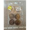 Image 1 : Four 1977 Canada 50¢