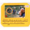 Image 1 : 2000 Millennium Canadian 25 cent coin - "Gift of Wisdom" - sealed