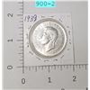 Image 2 : 1939 Canadian Silver Dollar Carded Coin