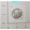 Image 2 : 1941 Canadian Fifty Cent Piece Carded Coin
