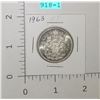 Image 1 : 1963 Canadian Fifty Cent Piece Carded Coin