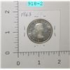 Image 2 : 1963 Canadian Fifty Cent Piece Carded Coin