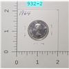 Image 2 : 1964 Canadian Quarter Carded Coin