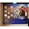 Image 2 : 2010 Seventeen Canadain Coins Loonies (2) And Quarters (15) 2010 Olympics Set