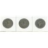 Image 2 : 3 US 50 cent coins 2 - 1971, 1 -1976