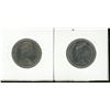 Image 2 : 2 1974 & 1985 50 cent coins