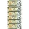 Image 1 : 6 1973 $1 Bills uncirc & conseq #