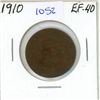 Image 1 : 1910 Canadian Large Cent - EF-40