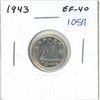 Image 1 : 1943 Canadian 10 Cent Coin - EF-40