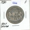 Image 1 : 1950 Canadian 50 Cent Coin - F