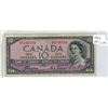 Image 1 : 1954 Canadian 10 Dollar Bill - Coyne-Towers (Devils Face)