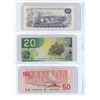 Image 11 : Junior start up money collection - Assorted Canadian small cents, and domestic and foreign bills - v