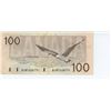 1988 Canadian 100 dollar bill - Knight/Thiessen - BJN7628791