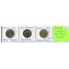 Image 1 : 3 famous historic Canadian coins - 1999, 2011 Canadian 2 dollars & 2016 1 dollar coin