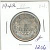 Image 1 : 1942 Canadian 50¢ Coin