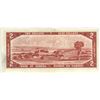 Image 2 : Near Uncirculated 1954 Canada $2 Bill - V/B8237889 Beattie/Coyne