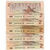 Image 1 : Lot of Circulated 1986 Canada $2 Bills - Thiessen/Crow