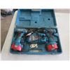 Image 1 : 2 Makita Drills with batteries & charger & case