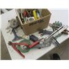 Image 2 : Box of Assorted tools – Hammers/saws, etc.