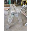 Image 2 : Pair of 2ft Aluminum saw horses