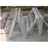 Image 1 : Pair of 3ft Aluminum saw horses
