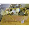 Image 1 : Wooden Box with contents: Electrical Parts/supplies