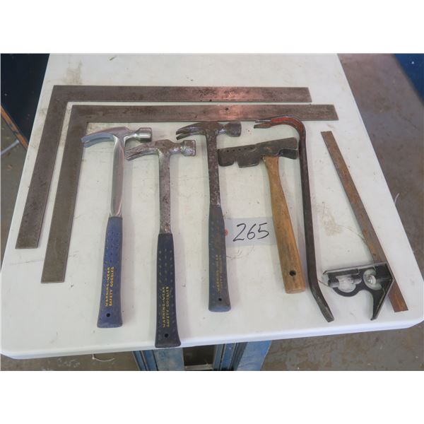 Lot of Assorted Construction/carpentry tools