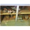 Image 1 : Large Assortment of Caulking guns, stains, finishes, etc. (partial containers)