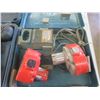 Image 4 : Bosch Cordless drill with batteries/charger/case + Makita 18V batteries with charger + case