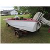 Image 4 : Sangstercraft boat 14ft - Serial #: 205377, 65HP Model: Rumbout 1260lbs - comes with trailer (Unkown