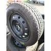 Image 6 : Set of four Cooper Weathermaster 205/55R16 on steel 5 bolt rims