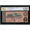 Image 1 : 1864 $5 T-69 Confederate PCGS 40PPQ