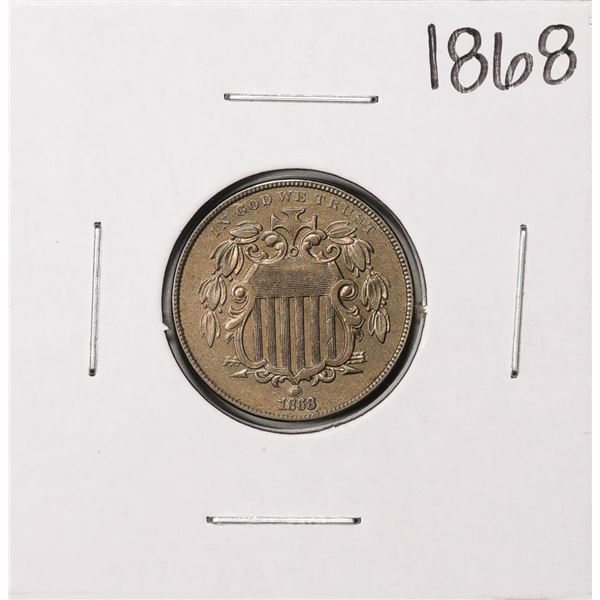 1868 Shield Nickel Coin
