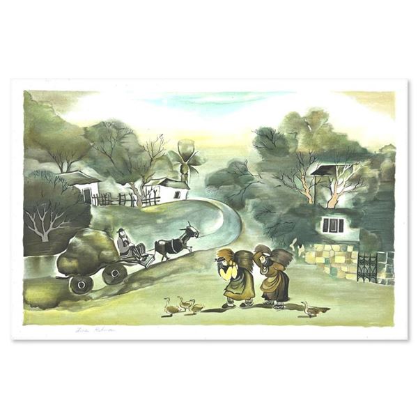 Zina Roitman Limited Edition Serigraph On Paper