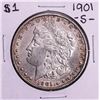 Image 1 : 1901-S $1 Morgan Silver Dollar Coin