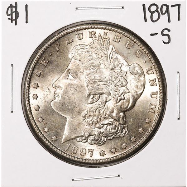 1897-S $1 Morgan Silver Dollar Coin