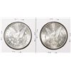 Image 2 : Lot of 1881-S & 1882-S $1 Morgan Silver Dollar Coins