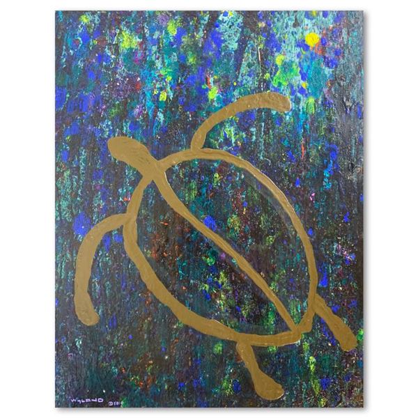 Wyland Original Acrylic on Board