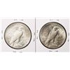Image 2 : Lot of 1922-S & 1923-S $1 Peace Silver Dollar Coins