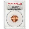 Image 1 : 1999 Lincoln Memorial Cent Coin Mint Error Broadstruck PCGS MS65RD