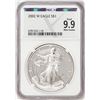 Image 1 : 2002-W $1 Proof American Silver Eagle Coin NGCX Proof 9.9 Ultra Cameo