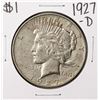 Image 1 : 1927-D $1 Peace Silver Dollar Coin