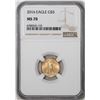 Image 1 : 2016 $5 American Gold Eagle Coin NGC MS70