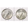Image 2 : Lot of (2) 1926-D $1 Peace Silver Dollar Coins