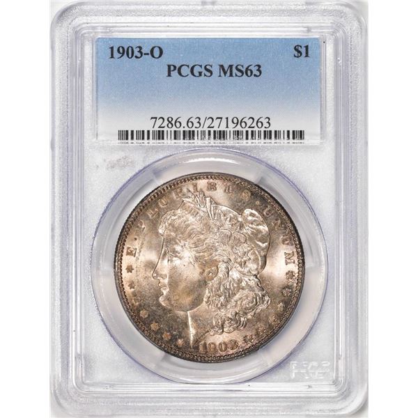 1903-O $1 Morgan Silver Dollar Coin PCGS MS63