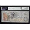 Image 2 : 1862-63 $100 Confederate States of America Note T-41 PMG Choice About Unc 58EPQ