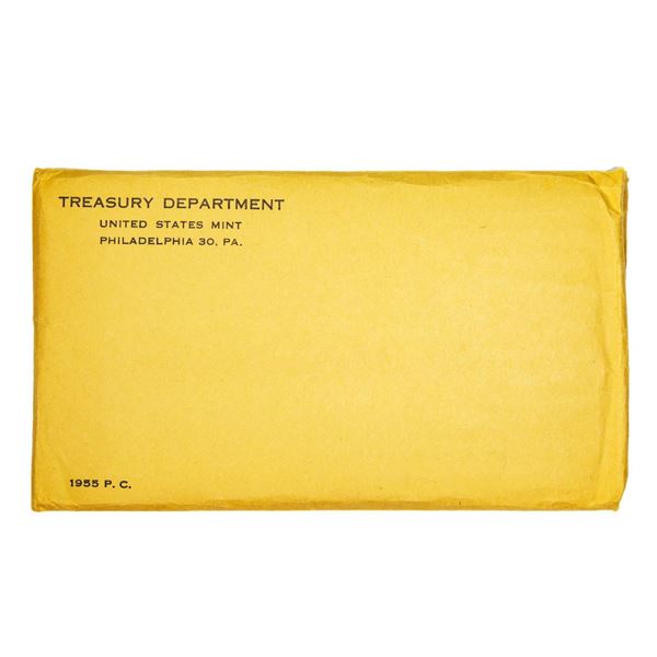 1955 (5) Coin Proof Set Flat Pack